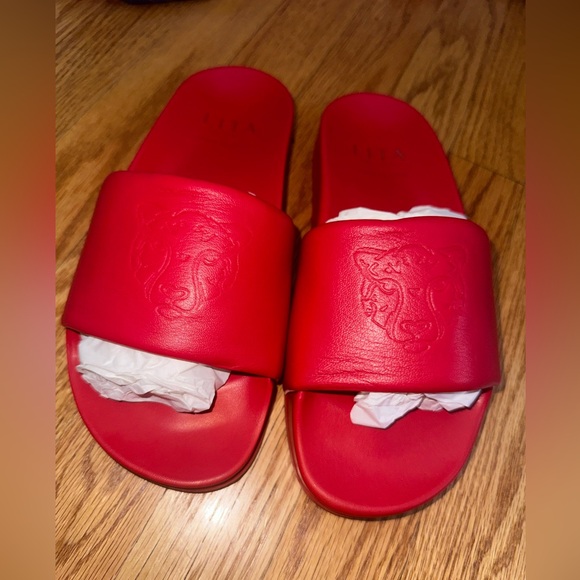 NWT LITA REVOLVE Italian Leather Slide (Sold Out) Size 9 - Picture 6 of 7